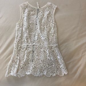 White Lace Top